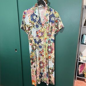 Rachel Antonoff quilted pattern dress perfect for Spring!